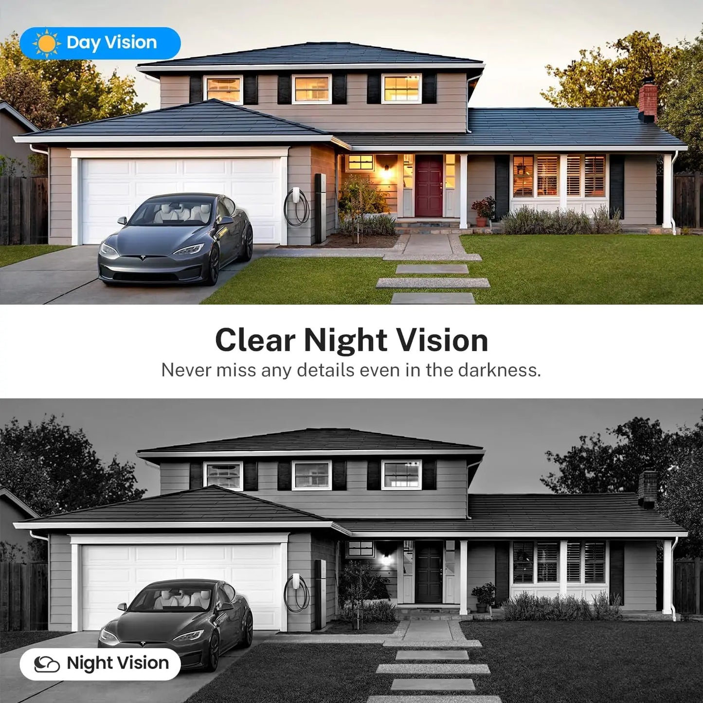 Wireless Video Doorbell With Two Way Audio And AI Motion