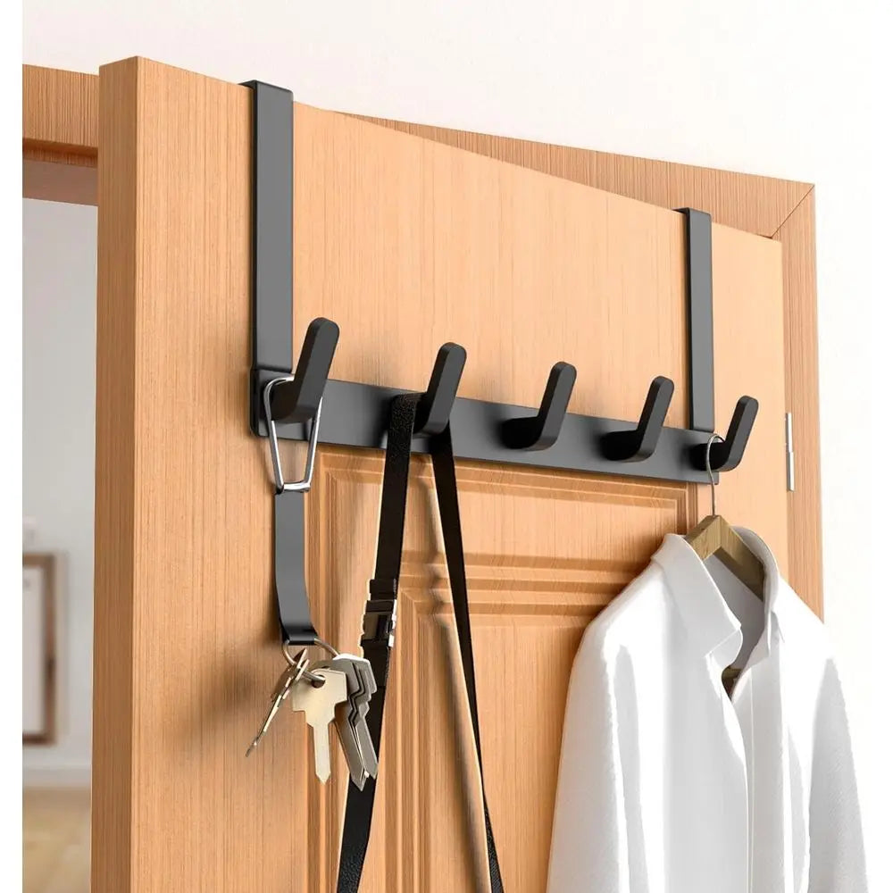 Over-The-Door Movable Towel Rack and Bath Organizer Heavy Duty