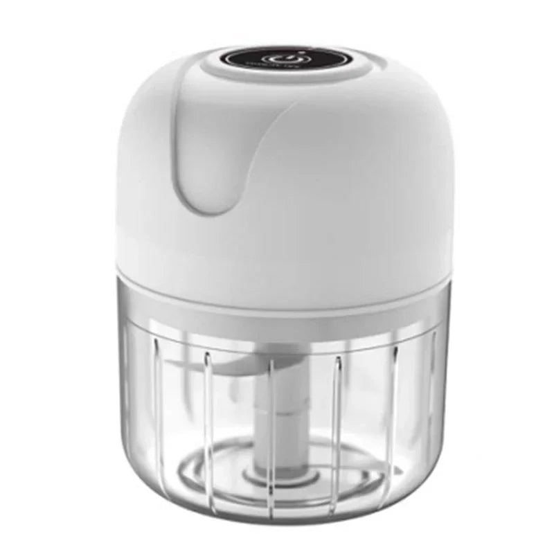Portable Electric Garlic Masher And Meat Grinder Chopper USB Powered
