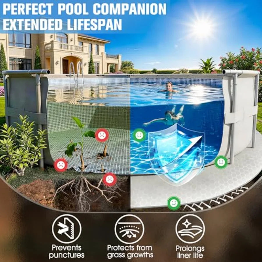 Polyethylene Liner Pad For Above Ground Pools Heavy Duty Protection