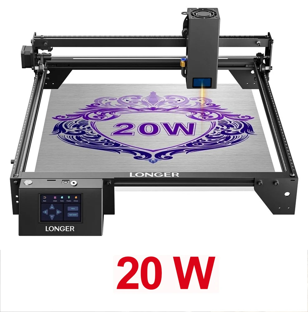 Longer Laser Cutter And Engraver RAY5 5W/10W/20W WiFi Touchscreen