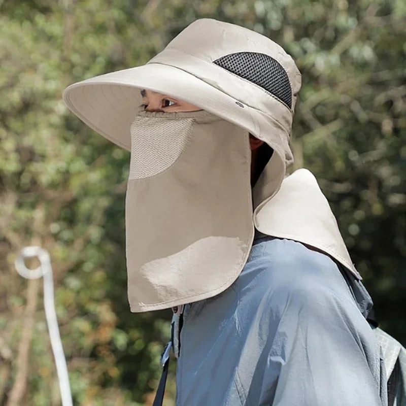 LEOSOXSCN Sun Hat UV Protection For Outdoor Fishing And Hiking
