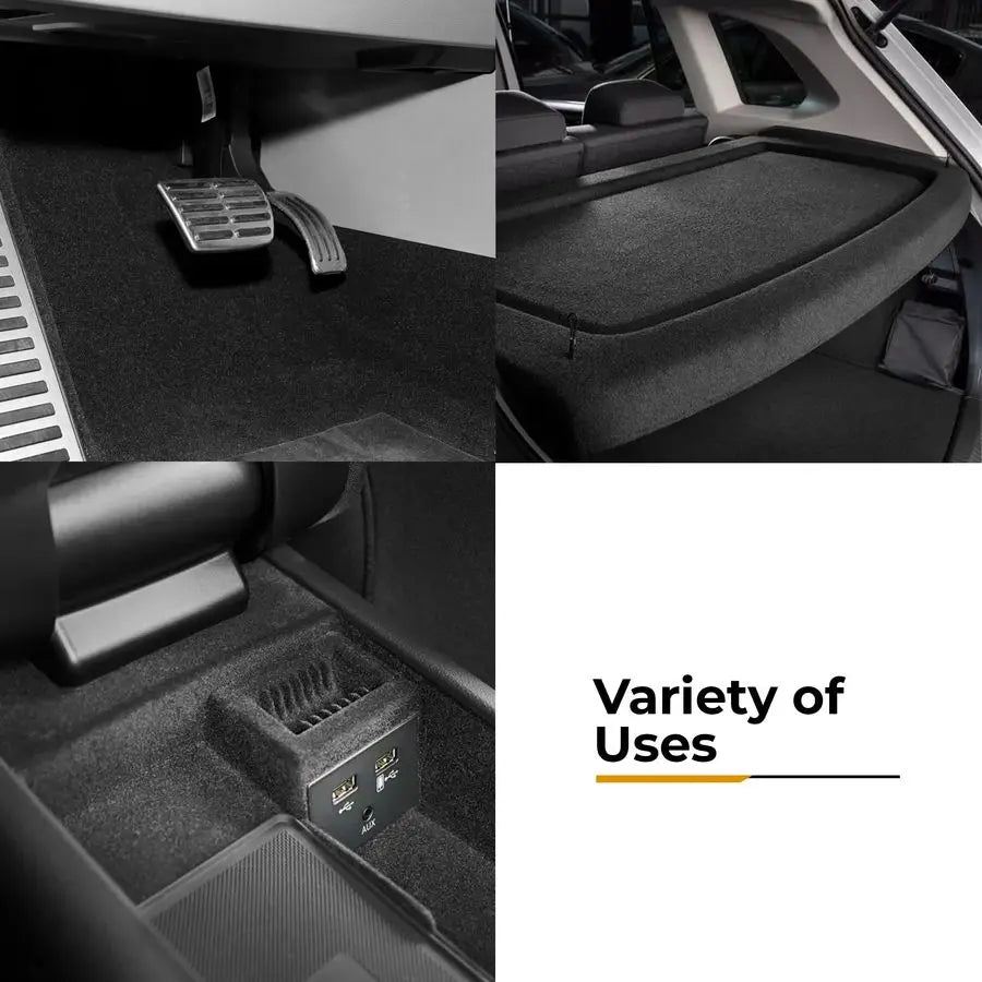 Vehicle Trunk Underfelt Carpet For Speaker Enclosures