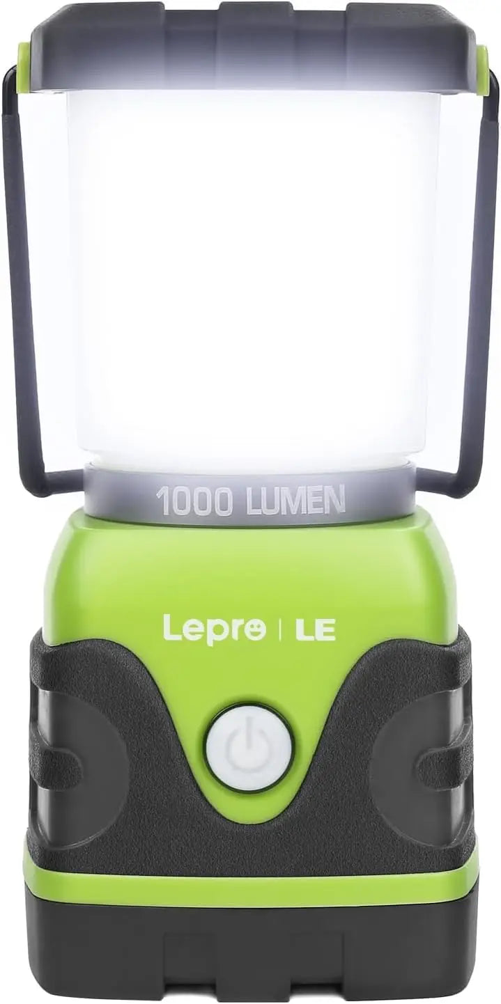 1000LM Waterproof Camping Lantern, Emergency Power Outage Light
