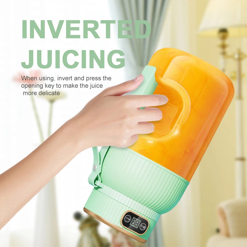 Portable Juicer Blender USB Rechargeable Fruit Juicer Cup