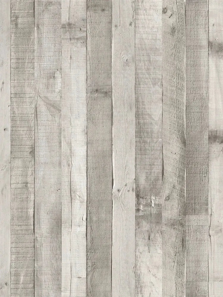 KALYNN Retro Faux Wood Grain Peel And Stick Wallpaper