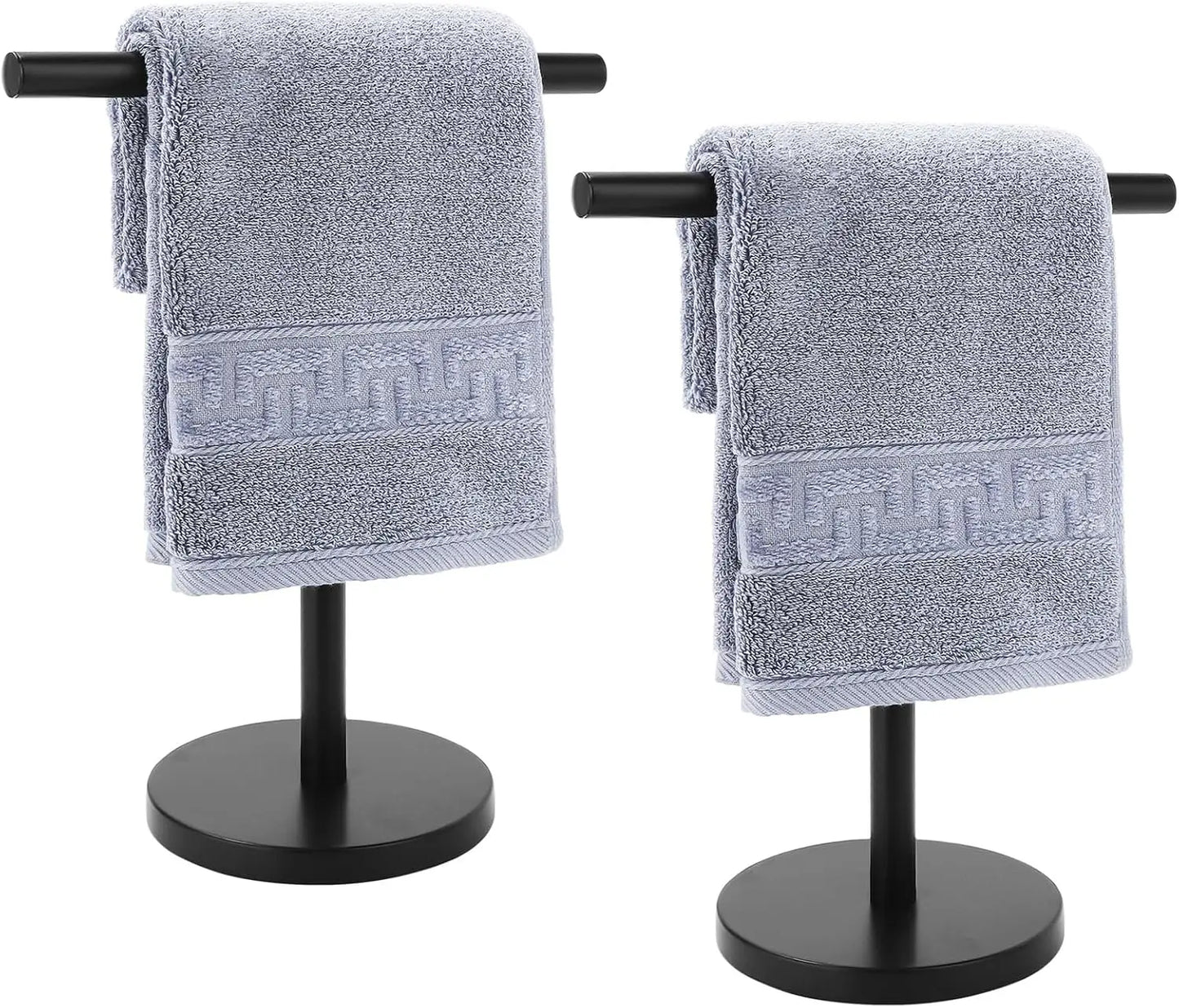 Stainless Steel T-Shape Free Standing Hand Towel Holder