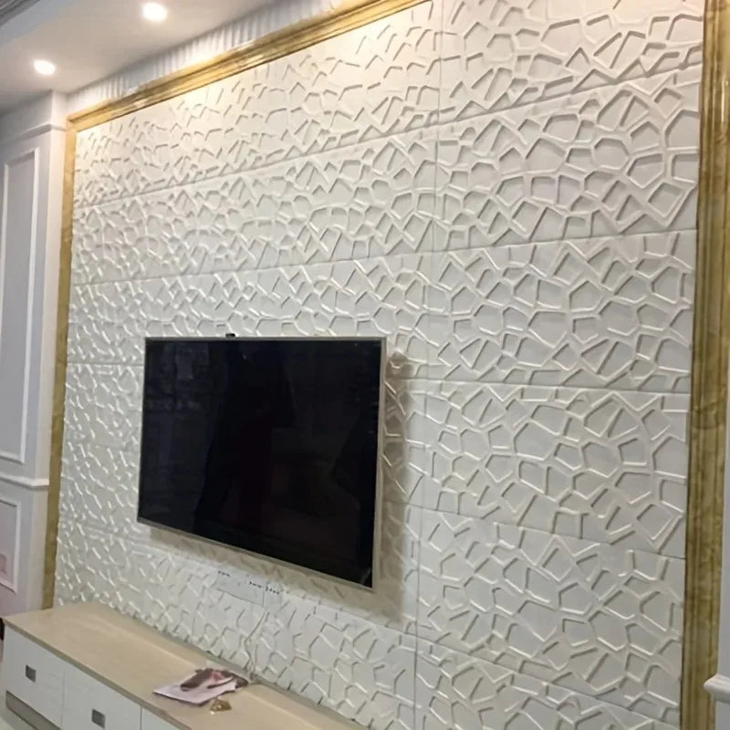 Peel and Stick Foam Wall Stickers Waterproof Anti Collision Decoration
