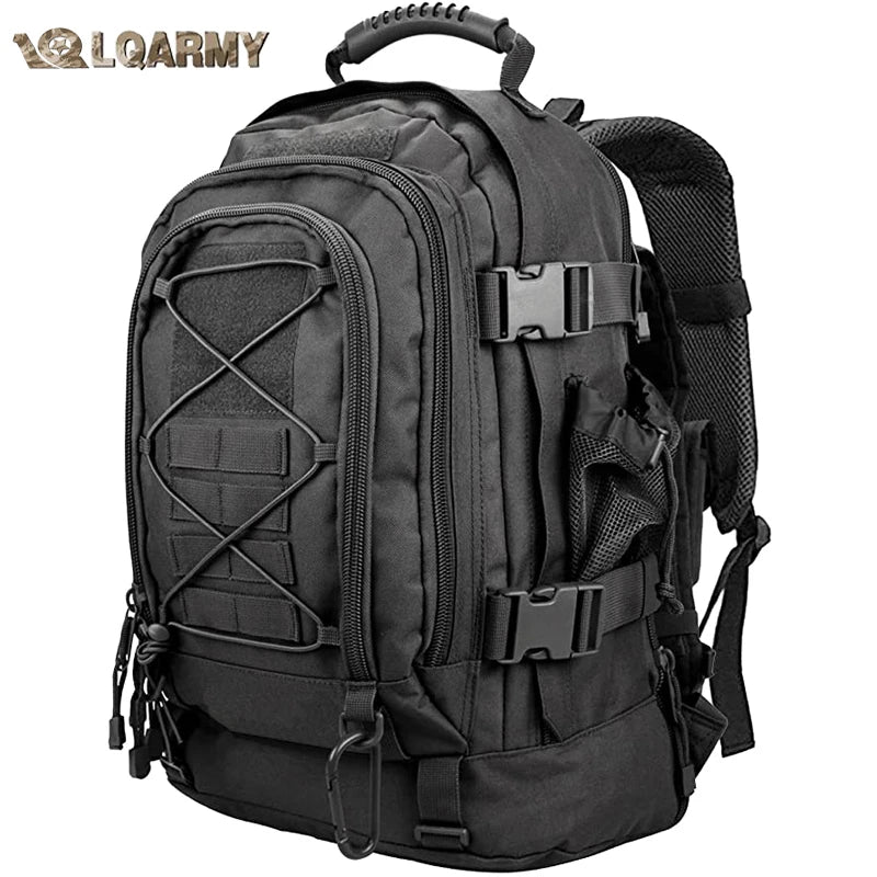 LQARMY Military Tactical Backpack Rucksack Molle Bug Out Bag