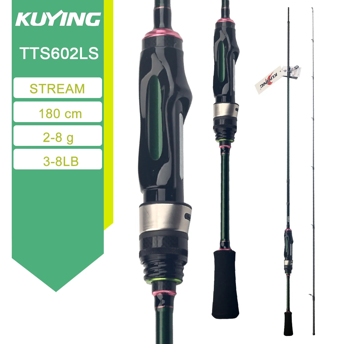 Spinning Casting Rod For Fishing Rods Pole Carbon 0.8-8g 1-8lb Parts Baitcaster