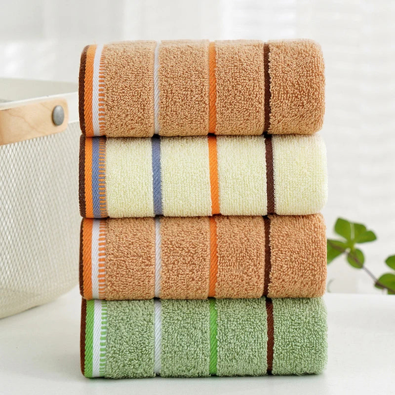 100% Cotton Thickened Hand Towel For Face And Hair Absorbent