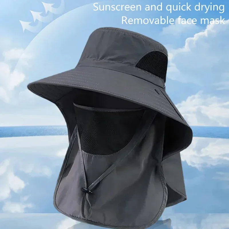 LEOSOXSCN Sun Hat UV Protection For Outdoor Fishing And Hiking