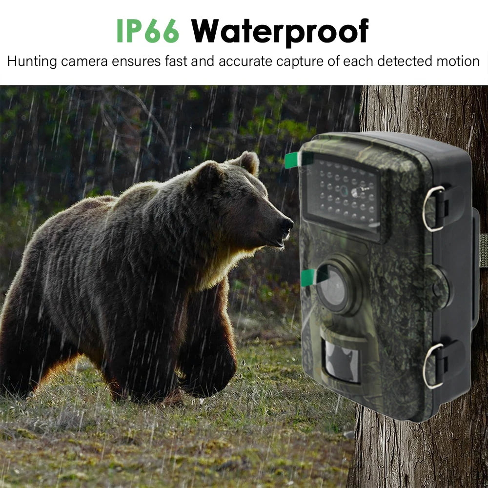 Mini Hunting Camera 940nm Infrared Night Vision Waterproof Trail Camera