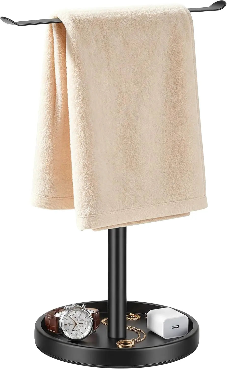 Stainless Steel T-Shape Free Standing Hand Towel Holder