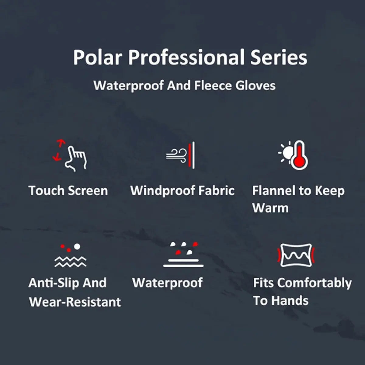 GAFASTWO Winter Waterproof Gloves For Men And Women