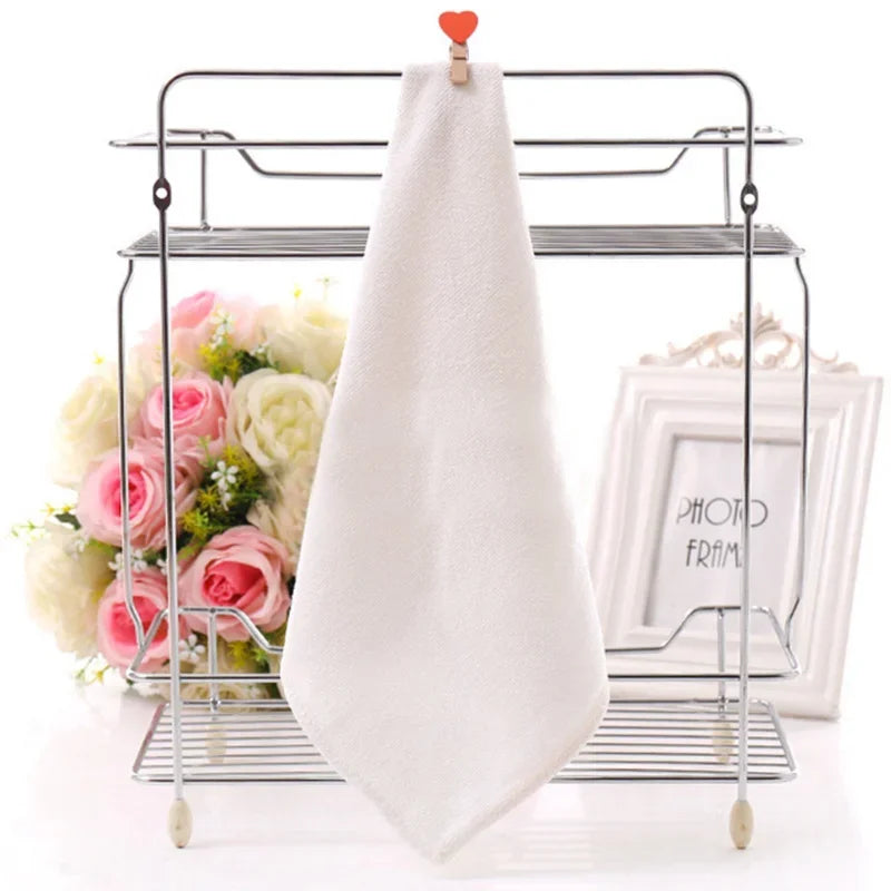 Microfiber Face Towels 10 Pack Soft Cleaning Cloths