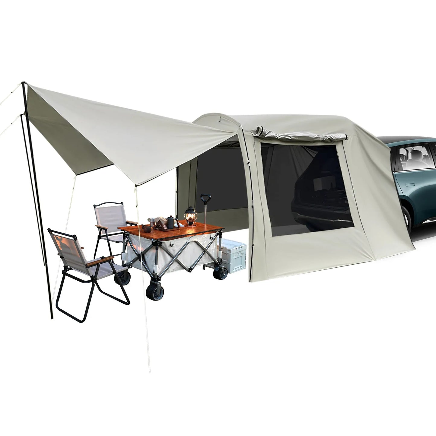 Car Awning Tent For SUV MPV Outdoor Camping Shelter
