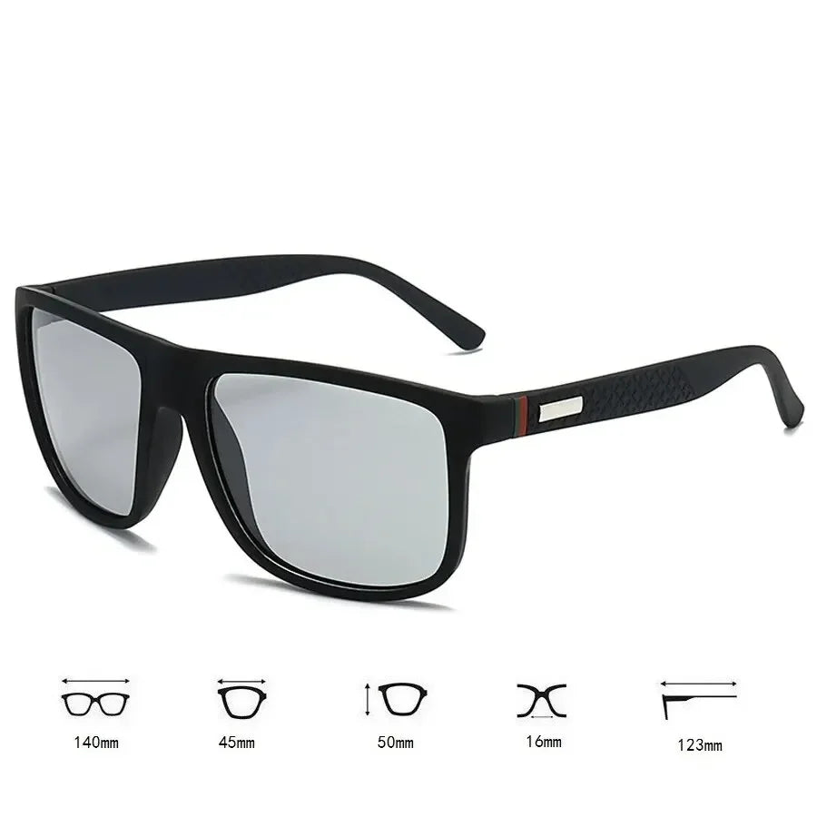 Photochromic Polarized Sunglasses UV400 For Men Women