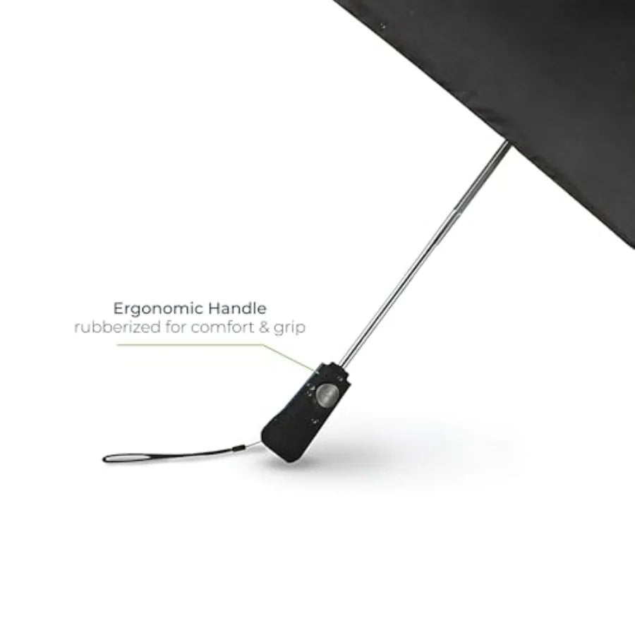 Folding Golf Umbrella Water Repellent Auto Open Close UV Protection